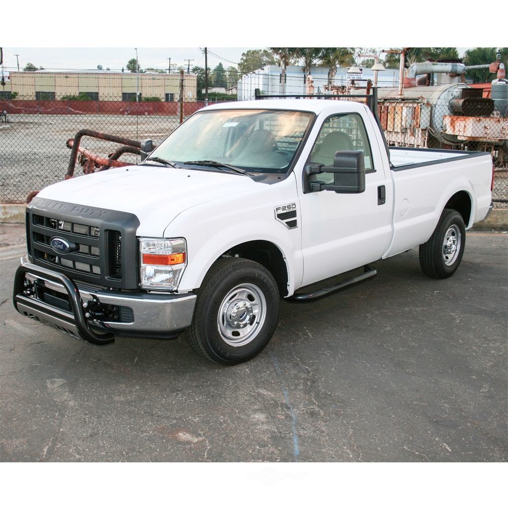 ARIES 3" Round Black Steel Side Bars 203014 fits Ford F-250, F-350 Super Duty