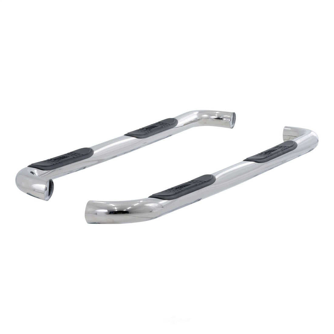 ARIES - 3" Round Polished Stainless Side Bars, Select 204052-2 fits Chevrolet Colorado / GMC Canyon