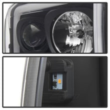 Load image into Gallery viewer, Spyder Auto (Spyder Signature) 1PC Light Bar Projector Headlights - Black 5084491 fits 2000-2004 Ford Excursion / 1999-2004 Ford F-250 Super Duty