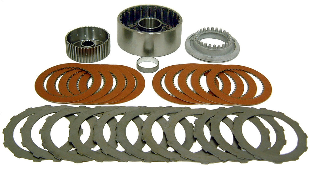TCI Automotive Powerglide 10-Clutch Steel Drum Kit fits 1951-1973 Chevrolet / GMC / Iso