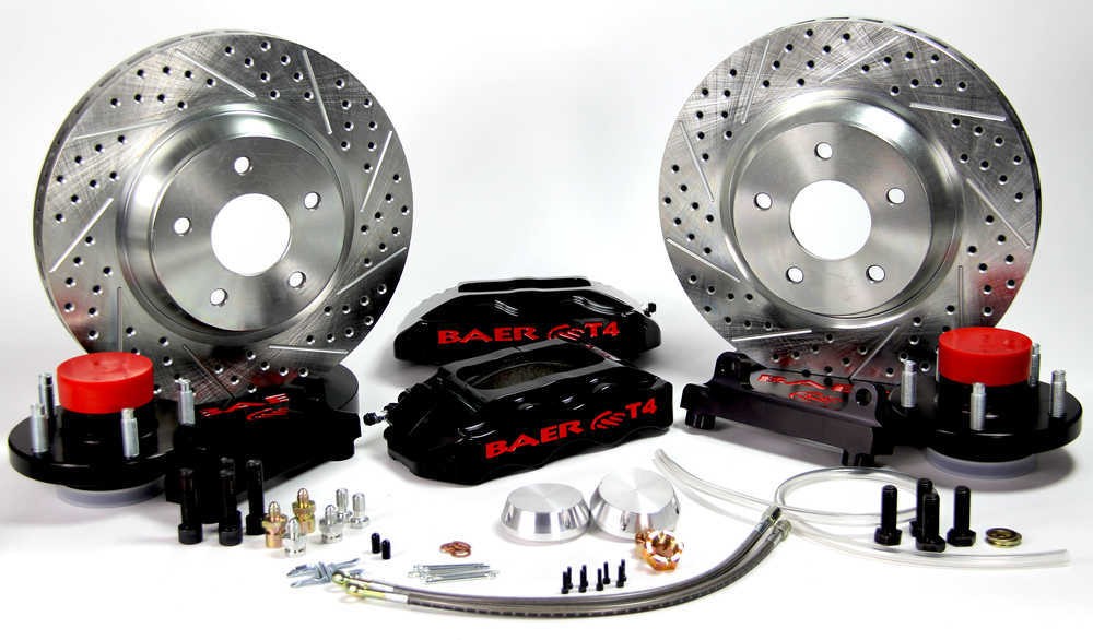 Baer Brake Systems Brake Systems (5x4.5" & 5x4.75"BC) 4261364B Straight Axle Spindles fits 1945-1947 Ford 1 Ton Pickup / 1945-1947 Ford 1/2 Ton Pickup / 1946-1947 Ford 3/4 Ton Pickup / 1948 Ford F-1 / 1948 Ford F-2 / 1948 Ford F-3 / 1948 Ford F4