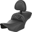 Load image into Gallery viewer, Saddlemen Roadsofa Extended Reach Seat - with Backrest - Carbon Fiber 823-07-186B0 fits 2023-2024 Harley-Davidson FLTR, FLHX