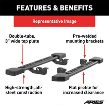 Load image into Gallery viewer, ARIES Rocker Step Running Boards Crew Cab 2074113 fits Chevrolet Silverado 1500 / 2500 / 3500 / GMC Sierra 1500 / 2500 / 3500