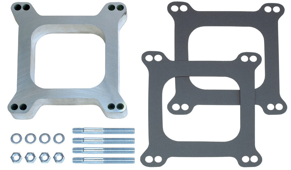 Trans-Dapt Performance 1 in. Tall, HOLLEY/AFB 4BBL 4BBL SPACER -Open- CAST ALUMINUM Carburetor Spacer 2084