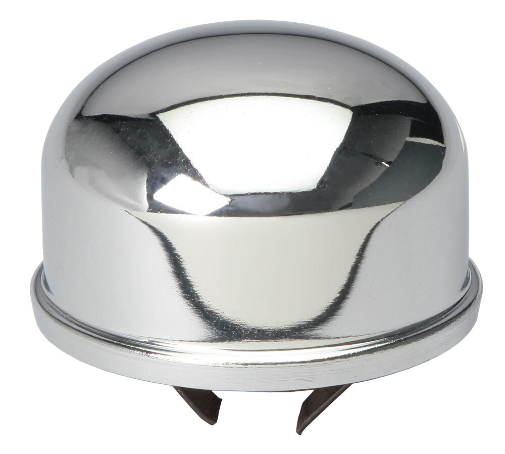 Trans-Dapt Performance 2-3/8 in. Diameter Push-In-Style Breather Cap- Chrome 4802