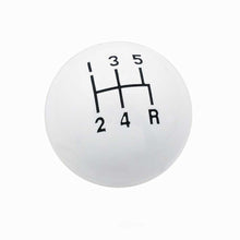 Load image into Gallery viewer, Mr Gasket Shifter Knob - 5-Speed Pattern - White 9619