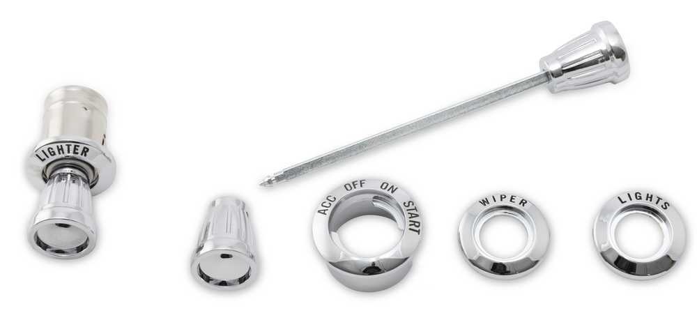 Scott Drake Dash Knob and Bezel Kit C5ZZ-10852-K fits 1964-1966 Ford Mustang