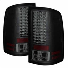 Load image into Gallery viewer, Spyder Auto (Spyder) LED Tail Lights - Black Smoke 5078186 fits 2007-2013 GMC Sierra / 2007-2013 GMC Sierra 1500 / 2007-2014 GMC Sierra 2500 Hd / 2011-2013 GMC Sierra 3500 Hd