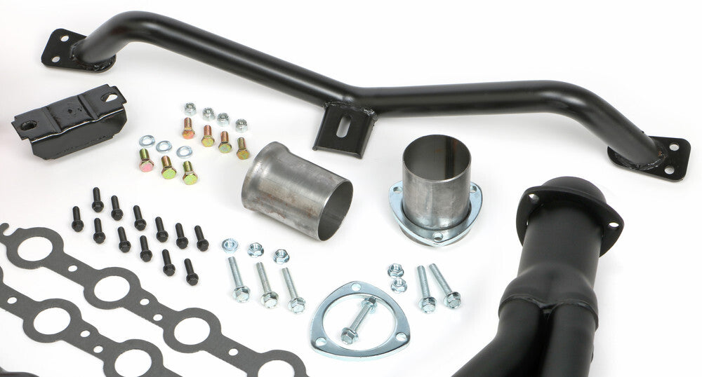 Trans-Dapt Performance SWAP IN A BOX KIT Into Auto Trans- Black Maxx Headers 42053 fits 1973 1974 Chevrolet C10 Pickup / 1973 1974 Chevrolet C10 Suburban / 1973 1974 Chevrolet C20 Pickup / 1973 1974 Chevrolet C20 Suburban / 1973 1974 GMC C15/c1500 Pickup