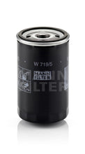 Load image into Gallery viewer, Mann-Filter Oil Filter W 719/5 fits 1977-1999 Audi / Porsche / Volkswagen