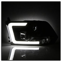Load image into Gallery viewer, Spyder Auto (Spyder Signature) Projector Headlights - Version 2 - Light Bar DRL - Black 5084811 fits 2009-2010 Dodge Ram 1500 / 2009-2010 Dodge Ram 2500 / 2009-2010 Dodge Ram 3500 / 2011-2018 Ram 1500 / 2011-2016 Ram 2500 / 2011-2016 Ram 3500