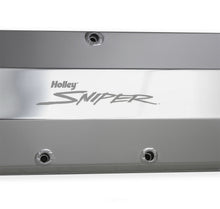 Load image into Gallery viewer, Holley Sniper EFI Sniper Valve Cover - Fabricated Aluminum - Natural Anodized 890002 fits 1965-2000 Chevrolet / GMC