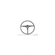 Load image into Gallery viewer, Scott Drake Standard Steering Wheel (Black, Generator) C4ZZ-3600-BK fits 1964 Ford Mustang