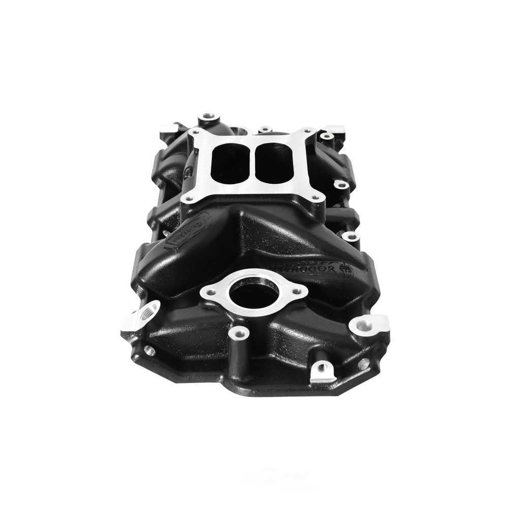 Weiand Street Intake - Black Ceramic 8120BK fits 1955-1979 Chevrolet / GMC Small Block V8