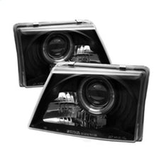 Load image into Gallery viewer, Spyder Auto (Spyder Signature) Projector Headlights - LED Halo - Black 5010520 fits 1998-2000 Ford Ranger