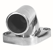Load image into Gallery viewer, Trans-Dapt Performance 90 deg Swivel Style Water Neck; O-Ring Seal; Polished Aluminum 6007 fits Chevy V8 Sb / BB