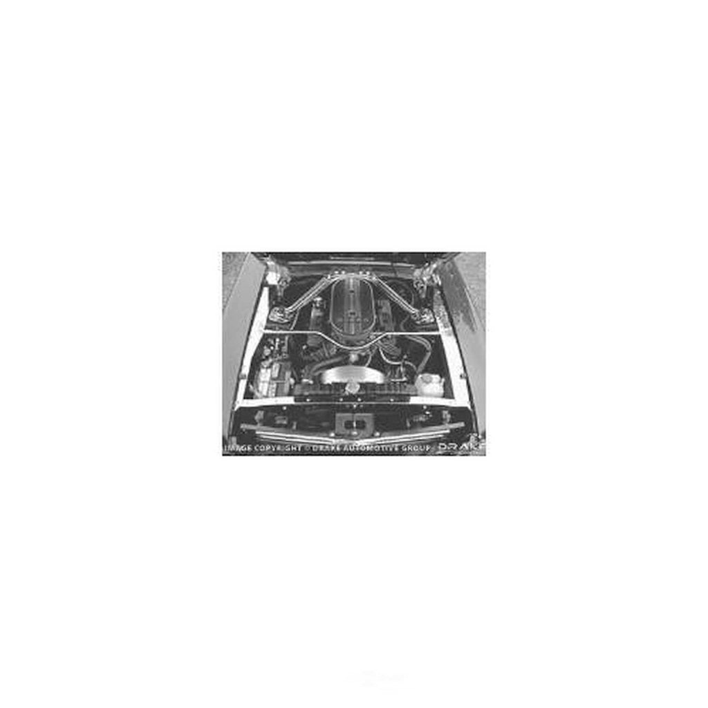 Scott Drake Underhood Stainless Trim ACC-UHT-69 fits 1969-1970 Ford Mustang