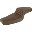 Load image into Gallery viewer, Saddlemen Step-Up Seat - Front Tuck-n-Roll/Rear Lattice Stitch - Brown 879-03-176BR
