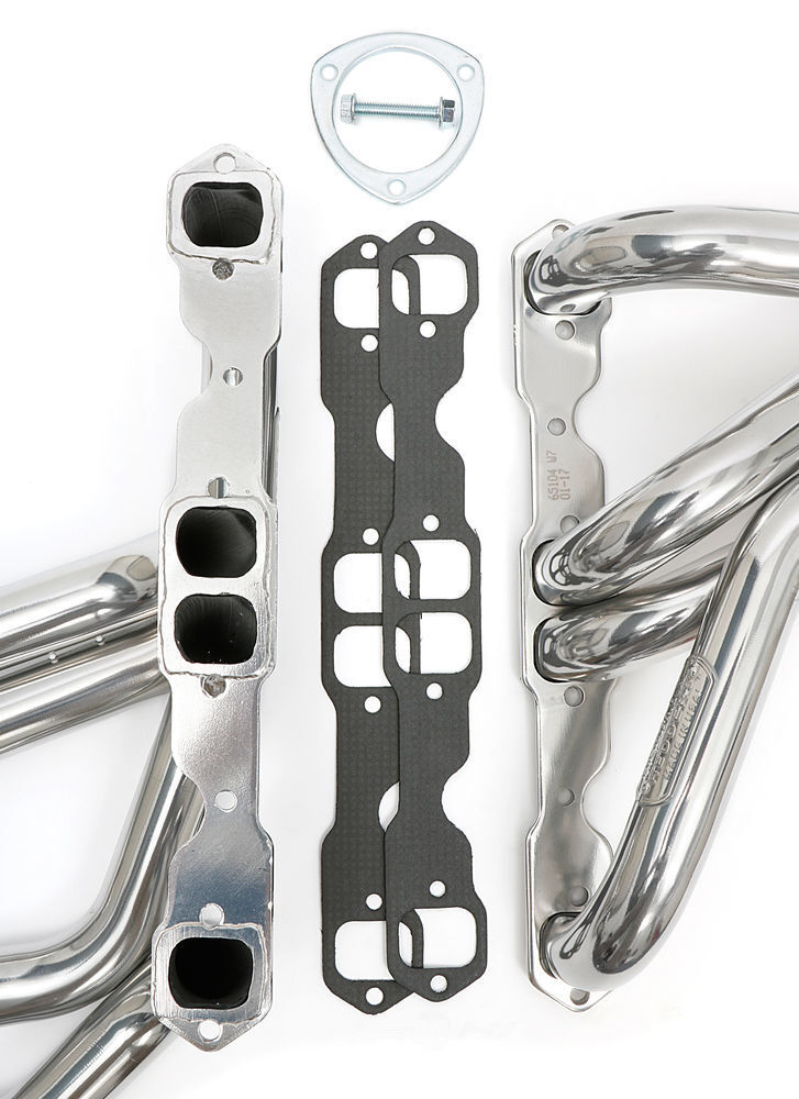 Hedman Hedders HTC Coated Headers; 1-3/4 in. Tube Dia; 3 in. Coll; FULL LENGTH Design 66104 fits 1975-1981 Chevrolet Camaro / 1975 Chevrolet Nova / 1977 Pontiac Ventura