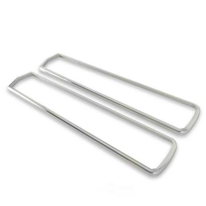 Scott Drake Polished Tail Light Bezels, Pair S7MS-13489-P fits 1967 Ford Mustang Shelby