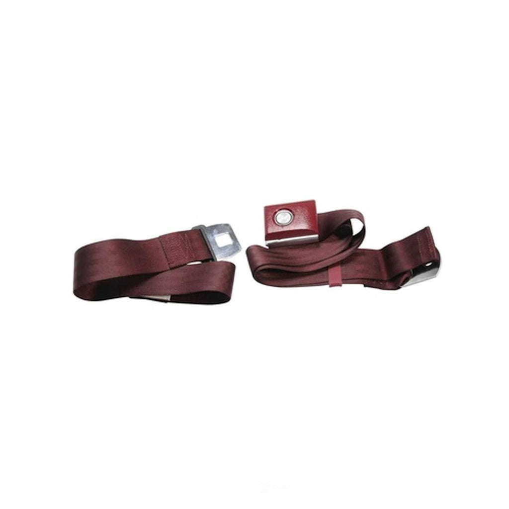 Scott Drake Push Button Seat belt SB-MR-PBSB fits 1964-1973 Ford Mustang