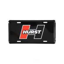 Load image into Gallery viewer, Hurst Standard 12" x 6" size with high gloss graphics on embossed aluminum 36-580