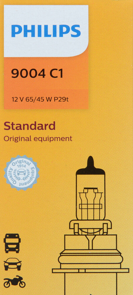 Philips Bulb 9004C1 fits 1985-2002 Audi / Mercedes-Benz / Porsche
