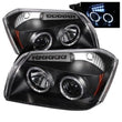 Load image into Gallery viewer, Spyder Auto (Spyder Signature) Projector Headlights - LED Halo - Black 5009876 fits 2005-2007 Dodge Magnum
