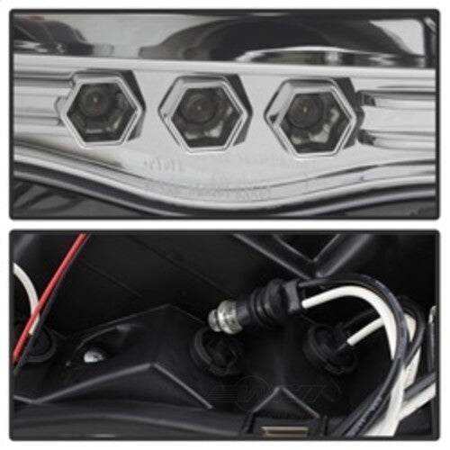 Spyder Auto (Spyder Signature) Projector Headlights - LED Halo - Chrome 5009982 fits 2002-2005 Dodge Ram 1500 / 2003-2005 Dodge Ram 2500 / 2003-2005 Dodge Ram 3500
