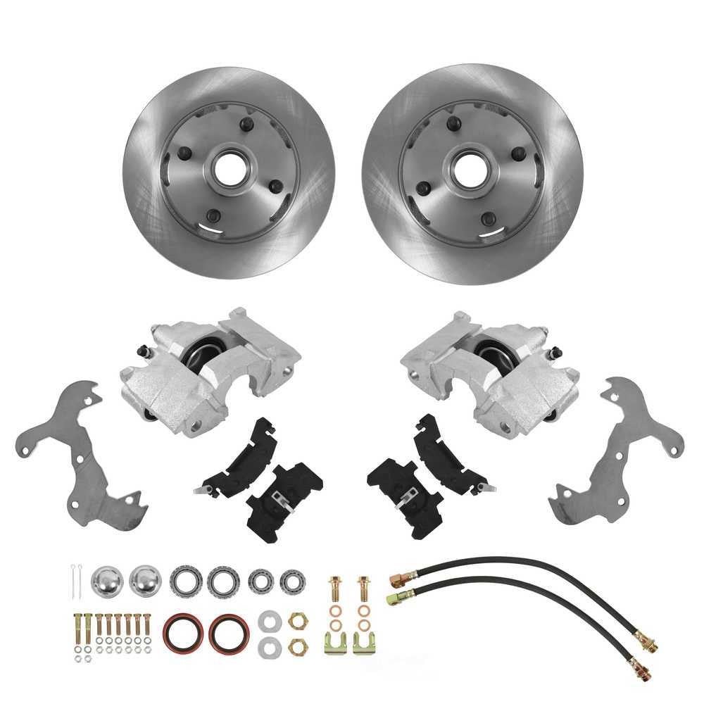 Scott Drake Disc Brake Conversion Kit DBC-6769-6 fits 1967-1969 Ford Mustang 6 cylinder 4-Lug