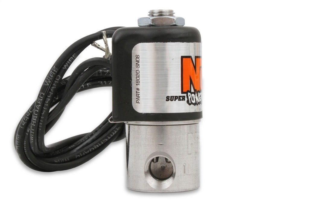 NOS/Nitrous Oxide System -4AN Nitrous Bottle Purge Valve - Black 16030BNOS