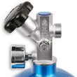 Load image into Gallery viewer, NOS/Nitrous Oxide System 10 lb Nitrous Bottle w/ NOS Blue Finish &amp; Super Hi Flo Valve 14745NOS