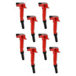 Load image into Gallery viewer, MSD Ignition Coil - Red - 8-Pack 82748 fits 2010-2017 Ford F-150 6.2L V8, F-250 Super Duty 6.2L V8, F-350 6.2L V8, F-350 Super Duty 6.2L V8, Lobo 6.2L V8