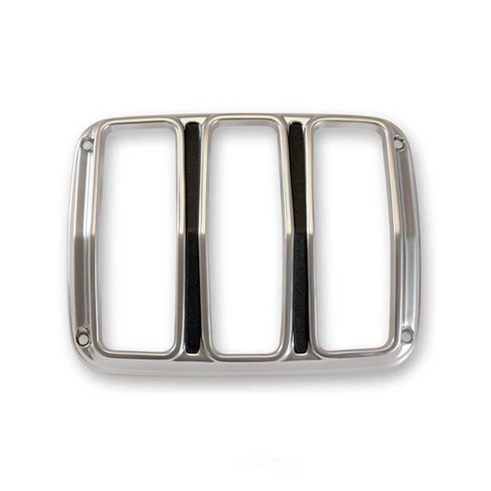 Scott Drake Tail Light Bezels, Satin, Pair C5ZZ-13489-S fits 1964-1966 Ford Mustang