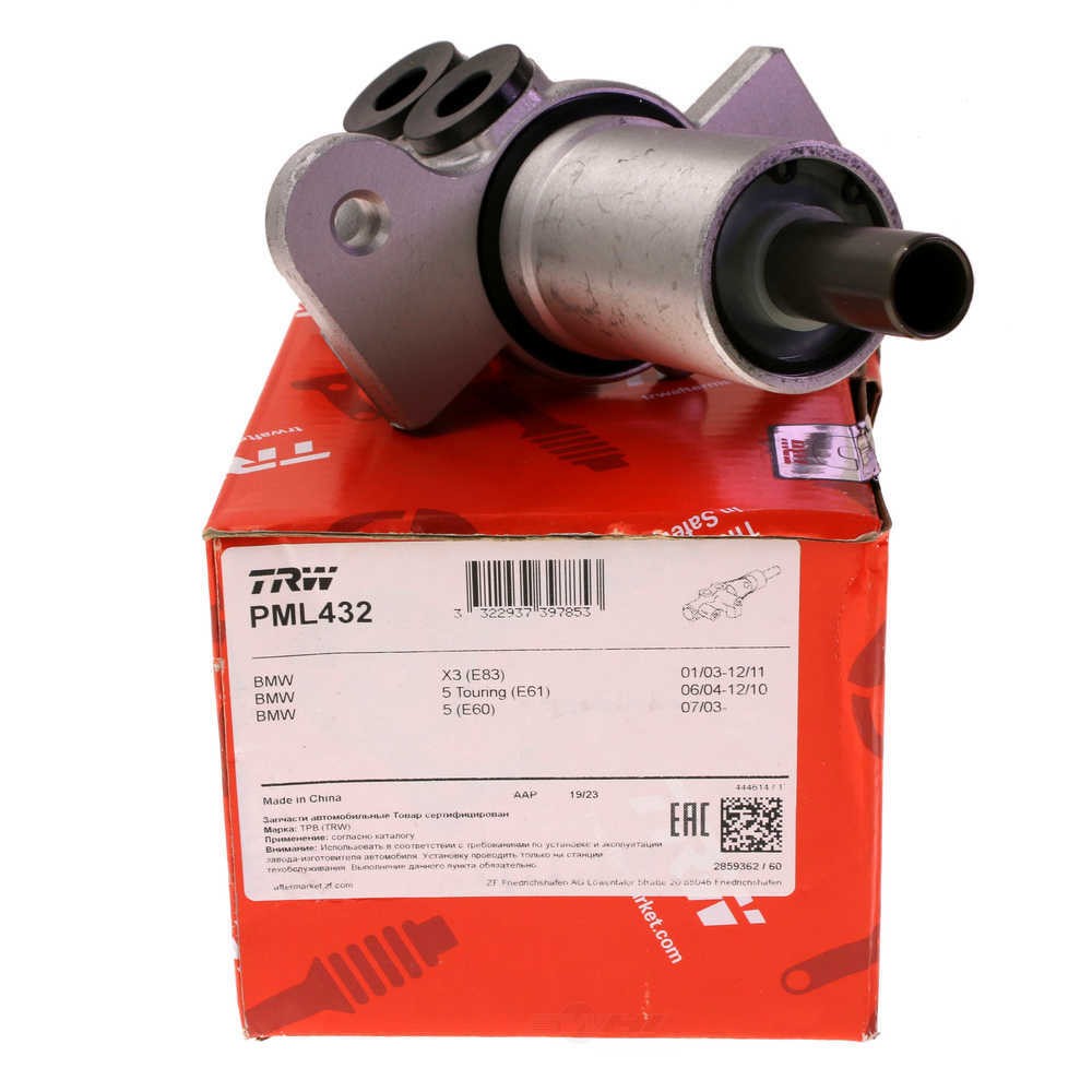 TRW Brake Master Cylinder fits 2004-2005 BMW 525I / 2004-2010 BMW 525I / 530I / X3 / 2004-2005 BMW 530I / 2004-2010 BMW X3