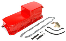 Load image into Gallery viewer, Hamburger's Performance ECONO-SERIES Oil Pan; NO Gen V/VI- Drag Race; 8 Qt; WET Sump 1488 fits Chevy BB 396-454