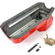 Load image into Gallery viewer, Hamburger's Performance ECONO-SERIES Oil Pan; -into Swap- Drag Race; 7 Qt; WET Sump 1099 fits 1955-1979 Chevy SB S10 / 1987-1994 Chevrolet Blazer