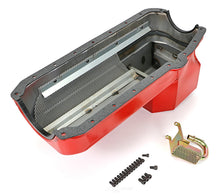 Load image into Gallery viewer, Hamburger's Performance ECONO-SERIES Oil Pan; -into Swap- Drag Race; 7 Qt; WET Sump 1099 fits 1955-1979 Chevy SB S10