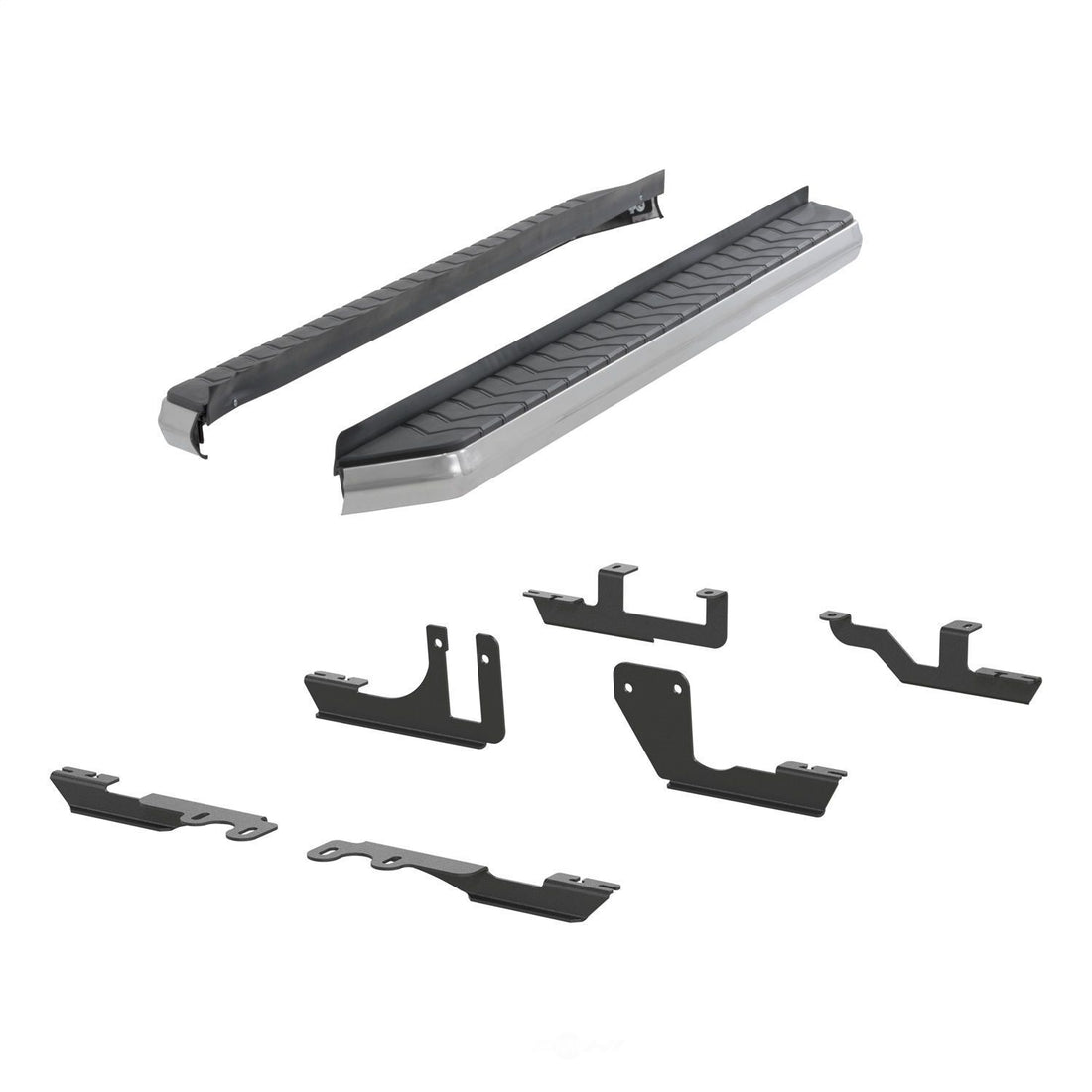 ARIES AeroTread 5" x 76" Polished Stainless Running Boards, Select Traverse, Acadia 2051020 fits 2007-2012 GMC Acadia / 2007-2016 GMC Acadia SLE, Acadia SLT / 2009-2016 Chevrolet Traverse LTZ / 2009-2017 Chevrolet Traverse LS, Traverse LT