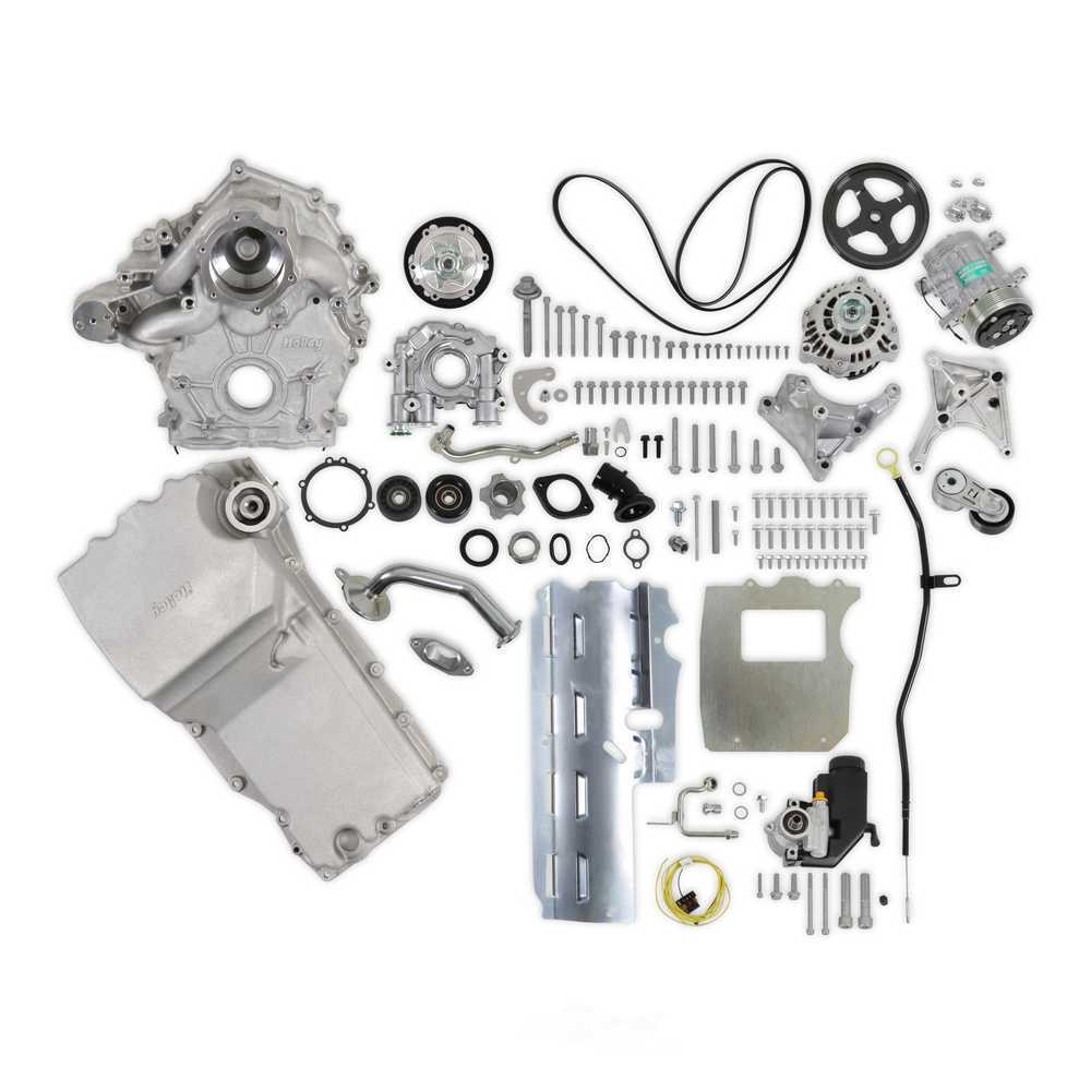 Holley With Holley Swap Oil Pan and Pump Complete Kit 20-340
