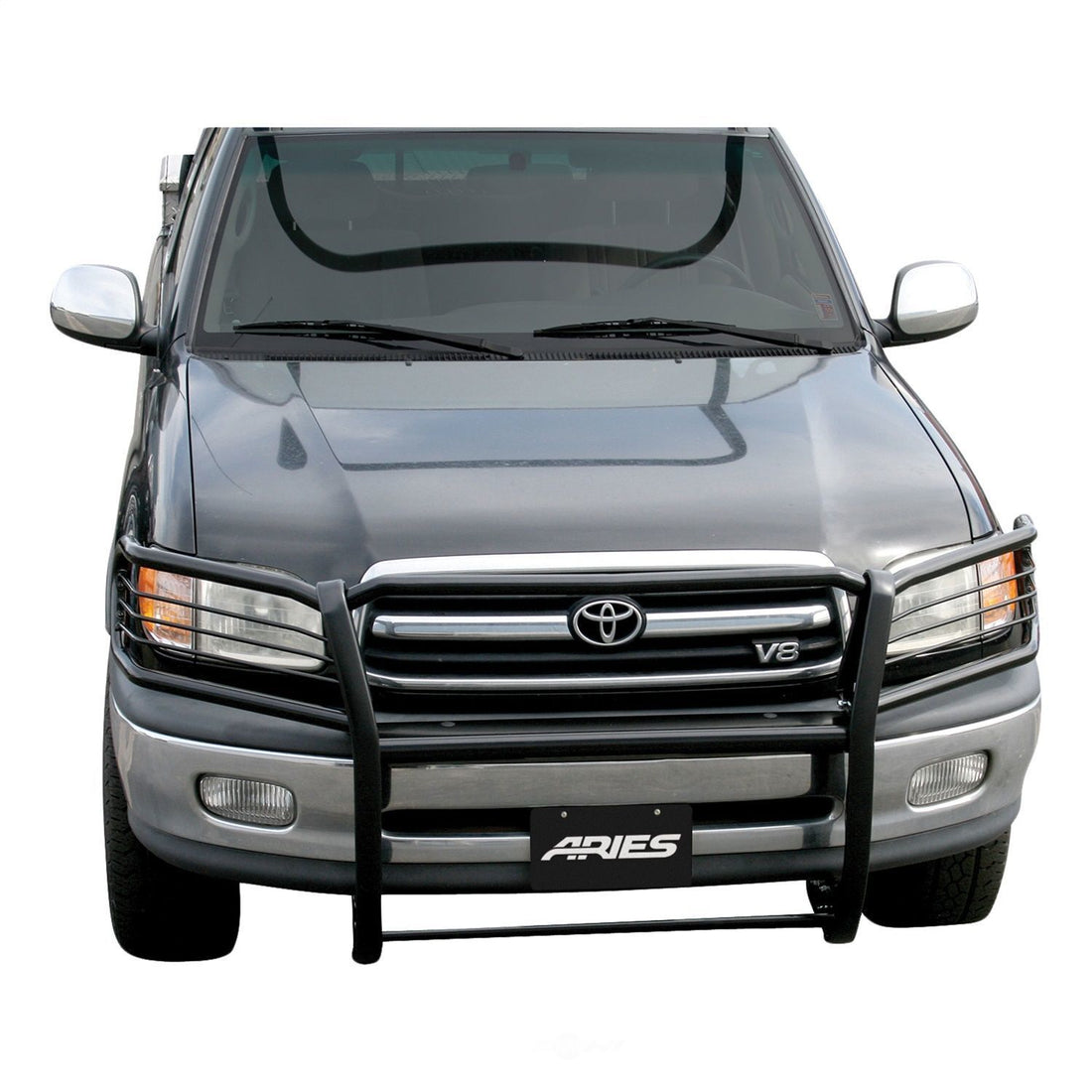 ARIES 2052 1-1/2-Inch Black Steel Grille Guard, No-Drill 2052 fits Toyota Tundra