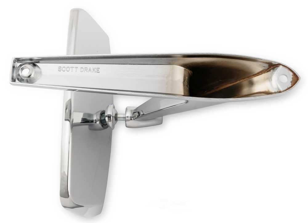 Scott Drake Exterior Side View Mirror C7TZ-17696-M fits 1967-1979 Ford Bronco
