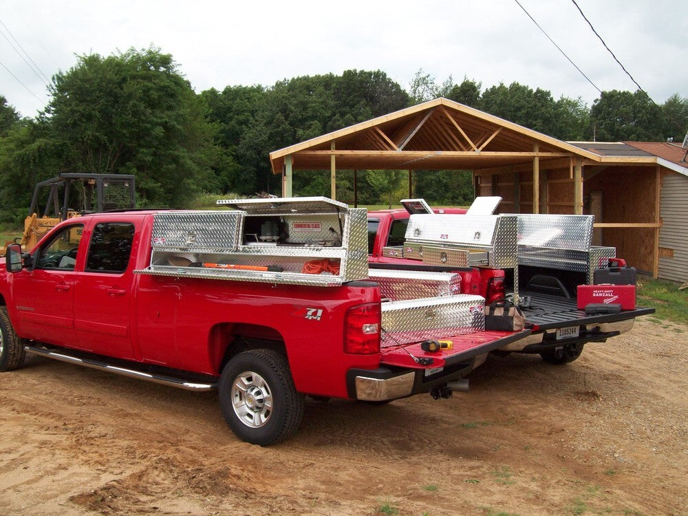 Unique Truck Accessories 72" Contr. TopSider w/ Drawers & Doors Comm. Class TBS200-72-BD