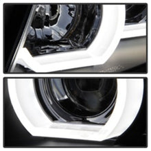 Load image into Gallery viewer, Spyder Auto (Spyder Signature) Projector Headlights - LBDRL - Black 5083432 fits 2006-2008 BMW 323I / 2007-2008 BMW 328I / 2007-2008 BMW 328XI / 2007-2008 BMW 335I / 2007-2008 BMW 335XI