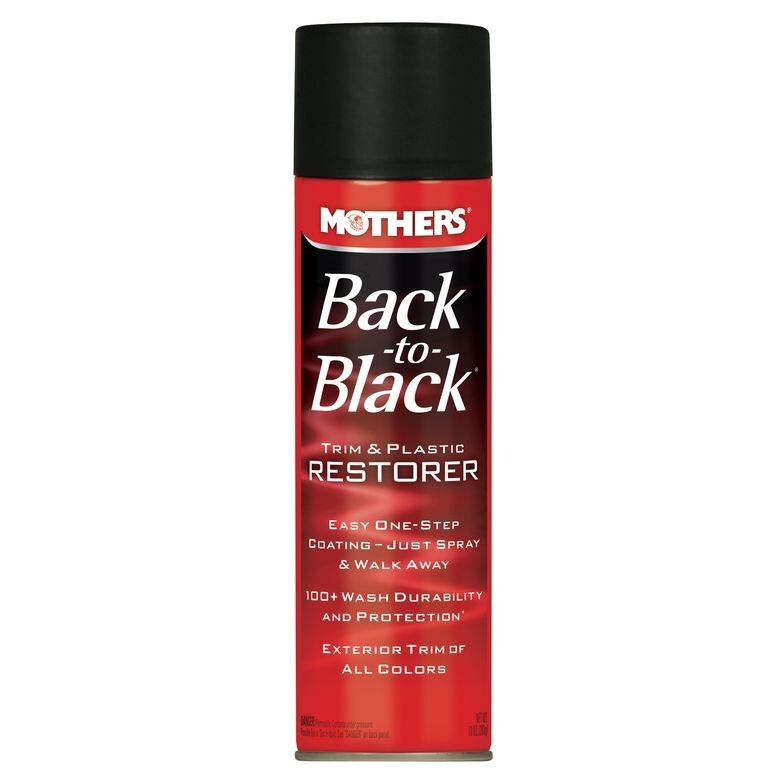 Mothers Back To Black Restorer 10oz. Aerosol 06110
