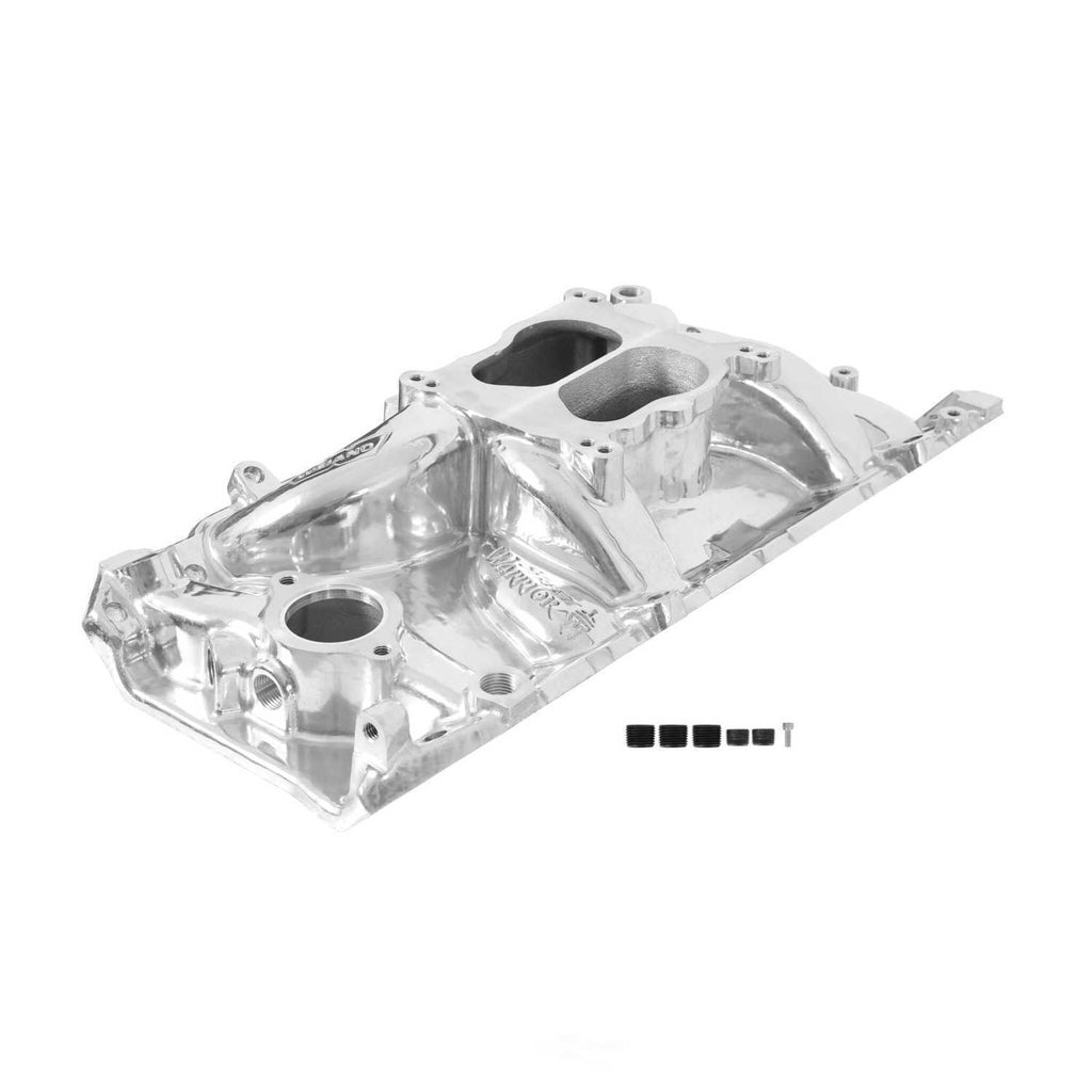 Weiand Street Warrior™ Intake Manifold with Oval Port Heads 8123P fits 1963-1979 Chevrolet / GMC 396CI / 427CI