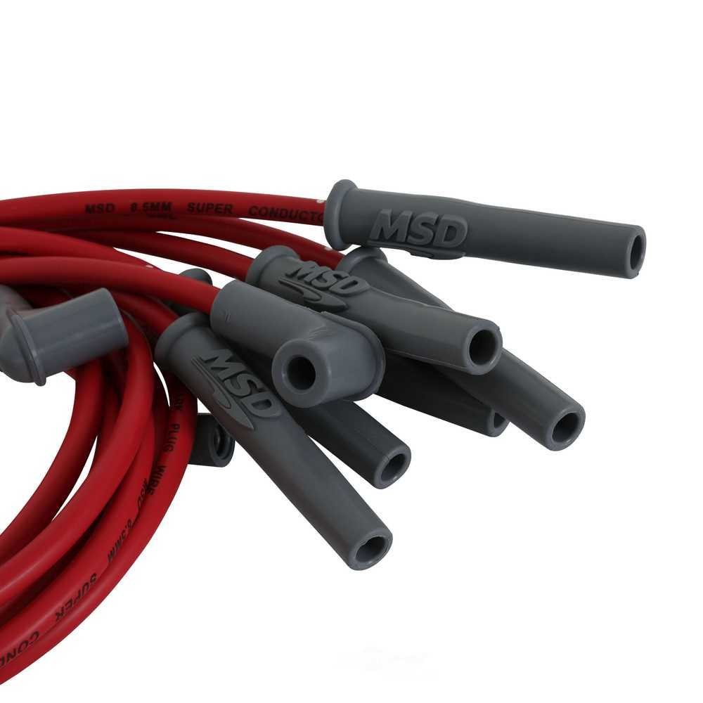 MSD Conductor Spark Plug Wire Set 31409 fits 1982-1983 Chevrolet Camaro Berlinetta, Camaro SPORT COUPE, Camaro Z28, Caprice Classic / 1982-1983 Pontiac Firebird 500
