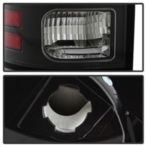 Spyder Auto (Spyder) LED Tail Lights - Black 5084057