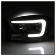 Load image into Gallery viewer, Spyder Auto (Spyder Signature) Projector Headlights - Version 2 - Light Bar DRL - Black 5085306 fits 2006-2008 Dodge Ram 1500 / 2006-2009 Dodge Ram 2500 / 2006-2009 Dodge Ram 3500