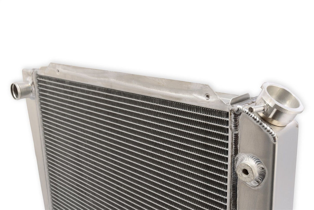 Scott Drake Radiator 2-Row Aluminum with Transmission Cooler 8005-AL fits 1966-1977 Ford Bronco V8